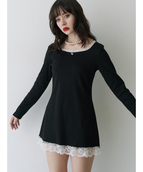 jouetie（ジュエティ） ワンピース 「ZOZOTOWN限定」ローズモチーフ