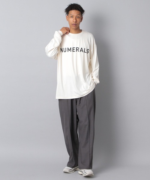 ヌメラルズ  ロンT NUMERALS tシャツ 「NUMERALS」アクティブロングスリーブT
