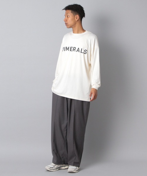 NUMERALS（ヌメラルズ） tシャツ 「NUMERALS」アクティブロング