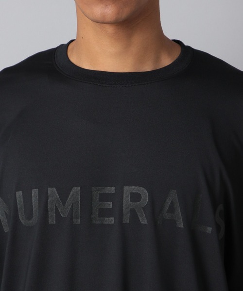 NUMERALS tシャツ 「NUMERALS」アクティブロングスリーブT