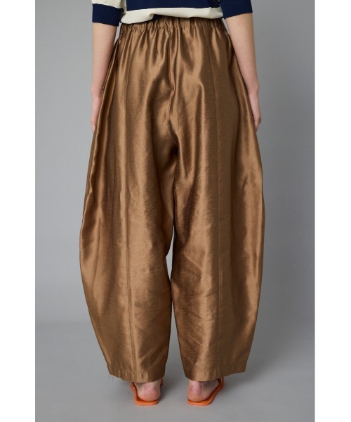 HeRIN.CYE スラックス パンツ Shiny cocoon pants シャイニーコクーン