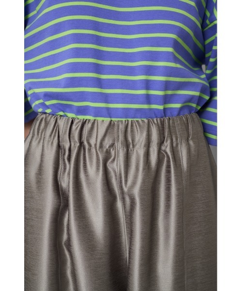 レディース パンツ Shiny cocoon pantsシャイニーコクーンパンツ