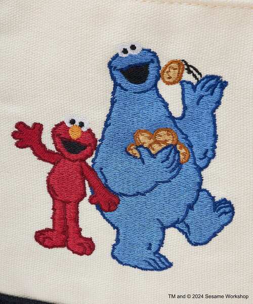 Maison de FLEUR（メゾンドフルール） トートバッグ SESAME STREET