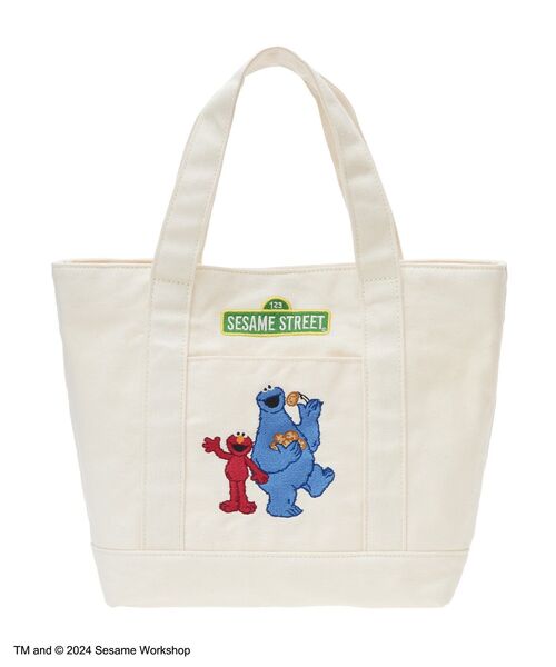 Maison de FLEUR（メゾンドフルール） トートバッグ SESAME STREET 