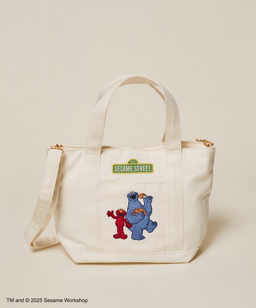 Maison de FLEUR（メゾンドフルール） トートバッグ SESAME STREET