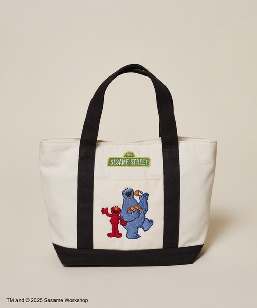 Maison de FLEUR（メゾンドフルール） トートバッグ SESAME STREET 