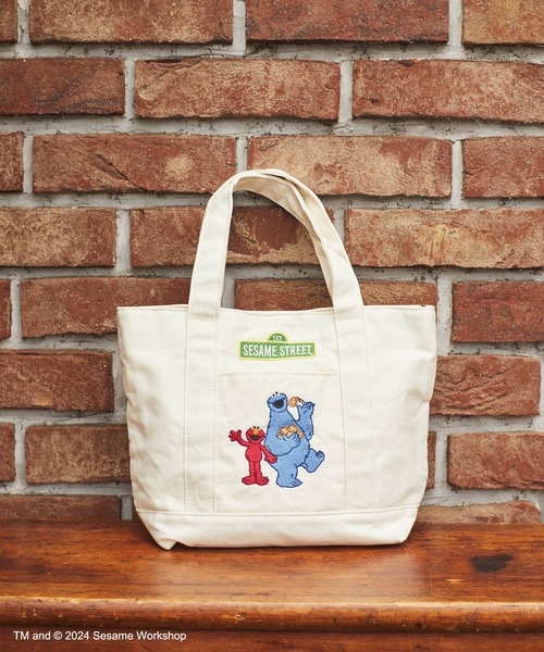 Maison de FLEUR（メゾンドフルール） トートバッグ SESAME STREET