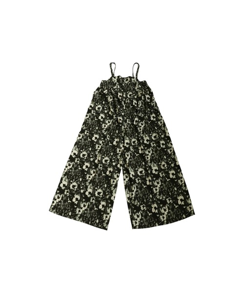 希少 antiqua 花柄サロペット 花柄キャミサロペット サロペット レディース ロング 送料無料