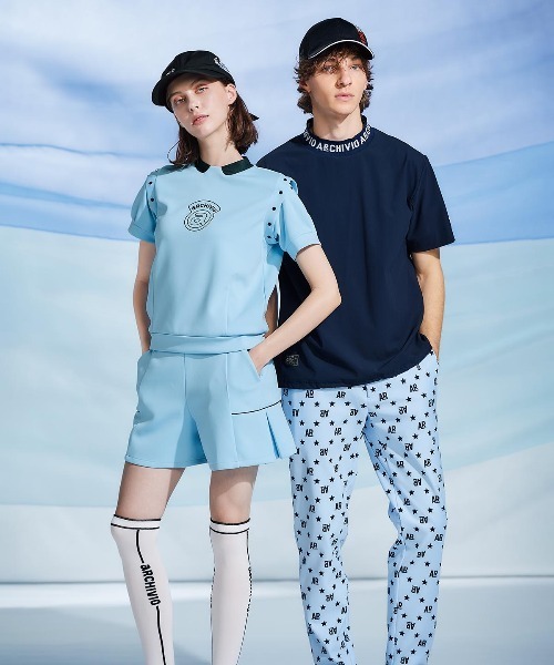 archivio tシャツ 「MENS」ロゴネック半袖プルオーバー メンズ