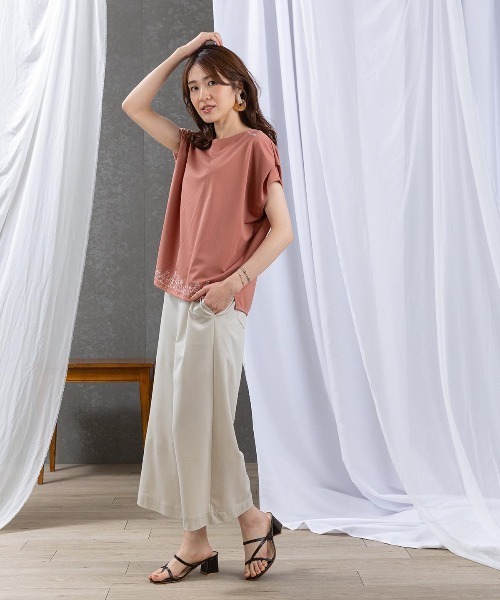 STUDIO PICONE（スタジオピッコーネ） タンクトップ ノースリーブ UV冷 