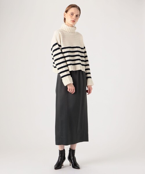 MACPHEE タートルネックニット MACPHEE（マカフィー） タートルネックニット S ホワイト レディース