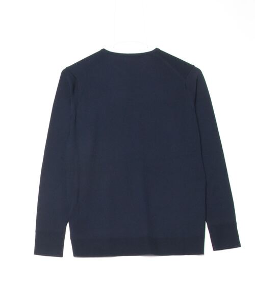MUSE de Deuxieme Classe 「MUSE classe」 長袖ニット 38 ネイビー