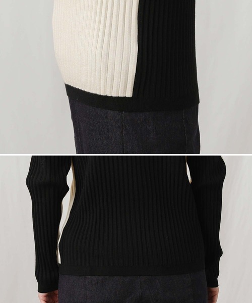 「MARIED'OR」 「WRISTHURT」タートルネックニット FREE グリーン レディース_画像6