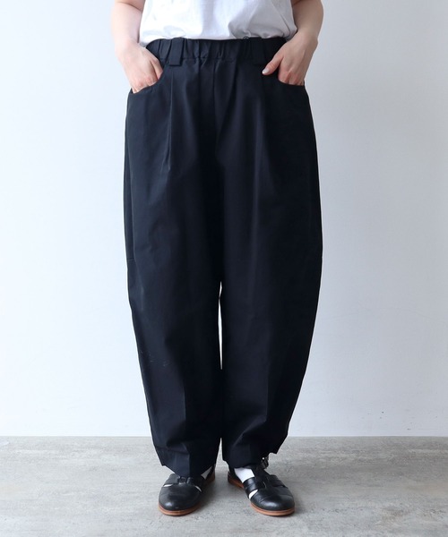 AMBIDEX Store 馬布 タックパンツ(F チャコール): bulle de savon