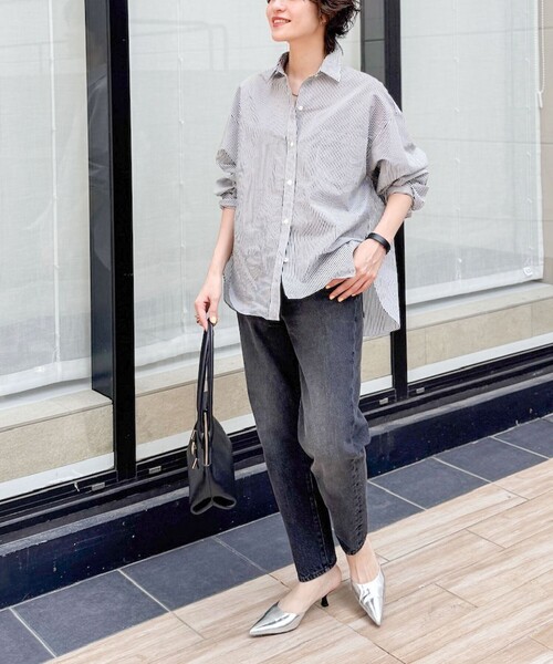 ブラウス シャツ 3WAYエアリーストライプシャツ レディース NOLLEY'S Sophi ブラウス シャツ 3WAYエアリーストライプシャツ