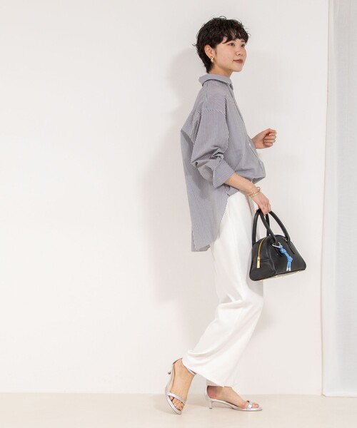 NOLLEY'S シャツ NOLLEY'S（ノーリーズ） シャツ ダブルポケットオーバーシャツ 26SS