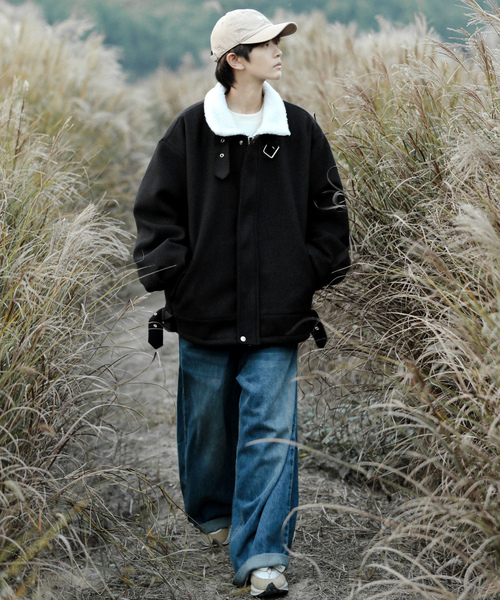 「neos」 ブルゾン X-LARGE カーキ メンズ_画像8