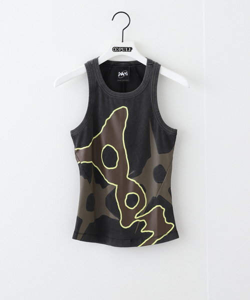 タンクトップ ノースリーブ 「P.A.M. / パム」ECLIPSE RACER TANK レディース