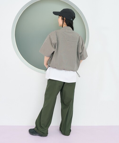 ブラウス シャツ Foxfire × FREAK'S STORE/フォックスファイヤー 別注 フィッシングポケット ショートスリーブシャツ レディース | FREAK'S STORE | 07