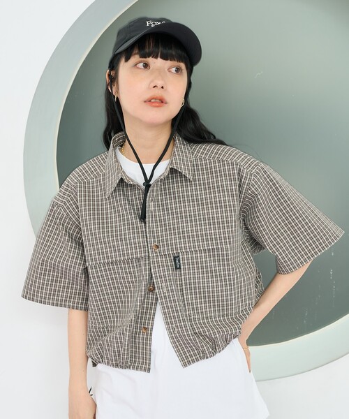 「FREAK'S STORE」 長袖シャツ フリ- ダークブラウン レディース 楽天市場】長袖（ブランドフリークスストア）（トップス