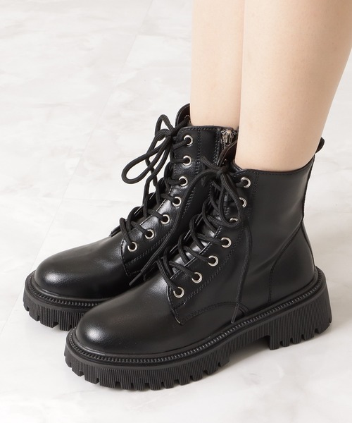 「Lace Ladies」 ショートブーツ 24 アイボリー レディース_画像7