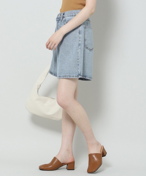 [ALAND] Denim шорты MEDIUM голубой женский 