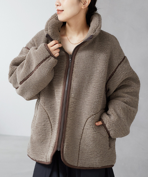 plage（プラージュ） ブルゾン 36 グリーン レディース : ZOZOTOWN