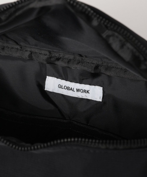 GLOBAL WORK（グローバルワーク） ウエストポーチ 撥水スマらくボディ