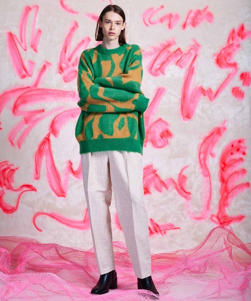 MAISON SPECIAL（メゾンスペシャル） 長袖ニット 2 ブラック メンズ