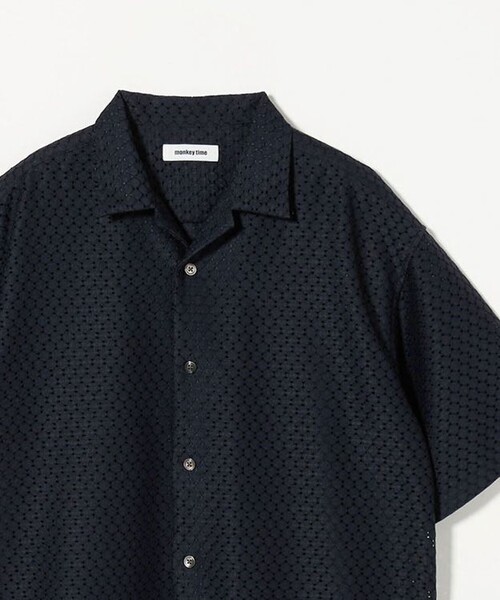 monkey time BEAUTY＆YOUTH UNITED ARROWS シャツ アイレット