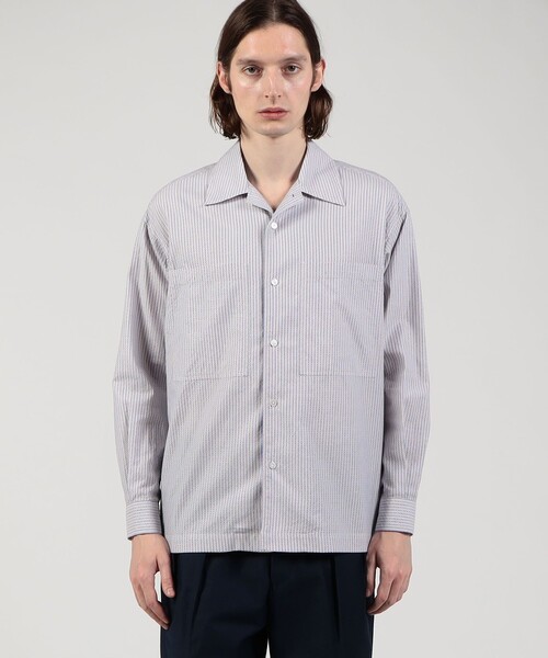 TOMORROWLAND（トゥモローランド） シャツ コットンドビー ダブル