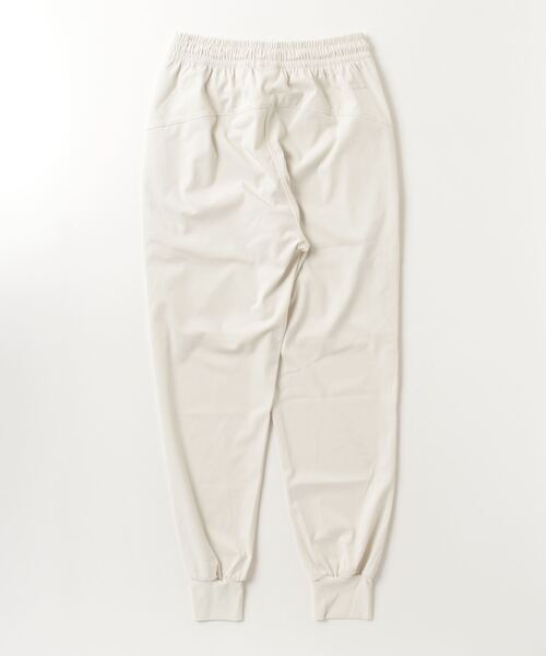 Tigora ホワイト キルティングパンツ TIGORA（ティゴラ） uvカット パンツ フィットネス ストレッチジョガー