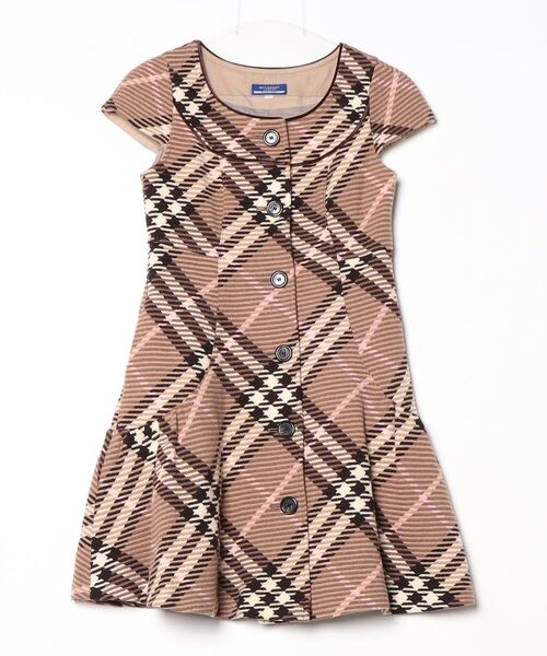 Burberry チェック柄 ノースリーブ ワンピース BURBERRY 「BURBERRY」 チェック柄ノースリーブワンピース 36