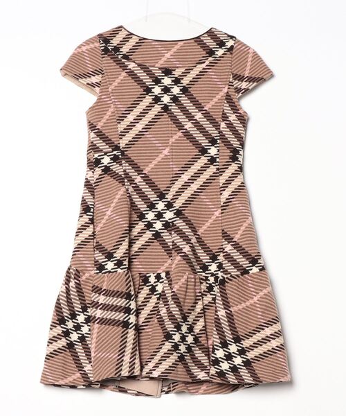 BURBERRY チェック柄 ノースリーブワンピース 36 BURBERRY 「BURBERRY」 チェック柄ノースリーブワンピース 36