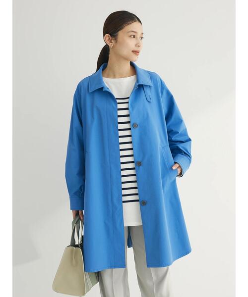 「Green Parks」 「chocol raffine robe」ステンカラーコート FREE ホワイト レディース_画像2