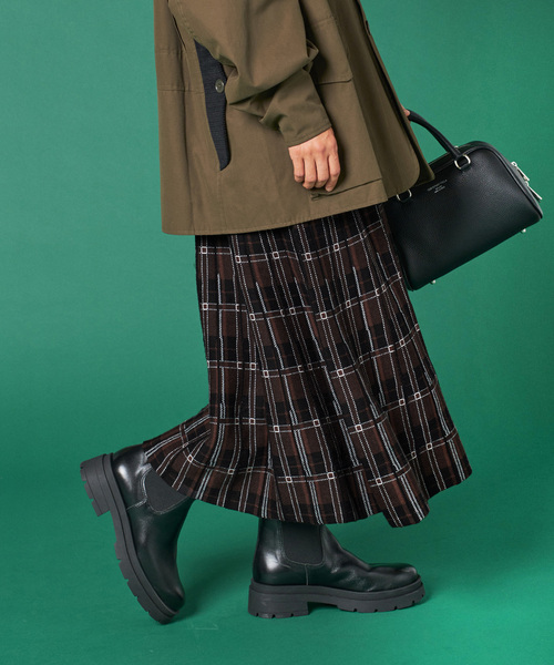 「Torrazzo Donna」 ニットスカート FREE ブルー系その他 レディース_画像9