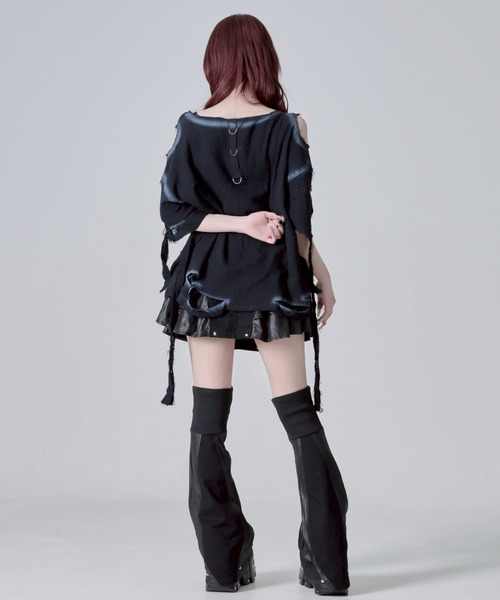REFLEM tシャツ 「REFLEM/レフレム」ダブルガーゼダメージ