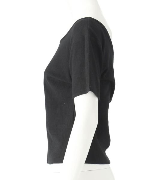 anap mimpi（アナップミンピ） tシャツ 半袖 カット ジャガード 前後