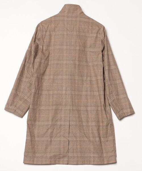 FRED PERRY（フレッドペリー） チェック柄コート S ブラウン メンズ