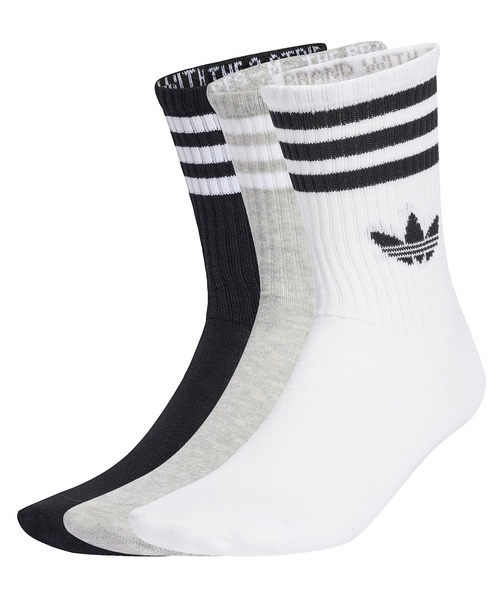 adidas（アディダス） 靴下 adidas 3S CREW S 3P / アディダス 3
