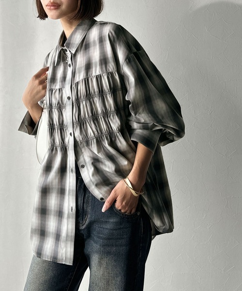 classicalelf（クラシカルエルフ） ブラウス シャツ 立体感を纏う