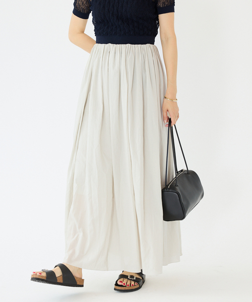 IENA｜コットンローンスカート | Rakuten Fashion(楽天