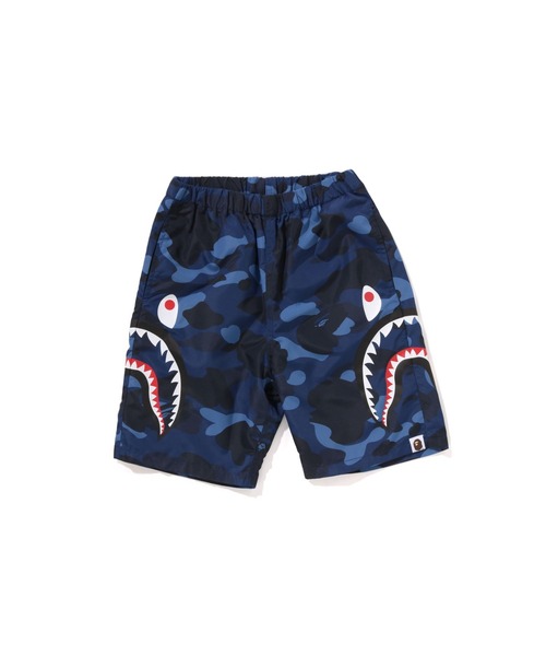 A BATHING APE（アベイシングエイプ） パンツ COLOR CAMO SIDE SHARK
