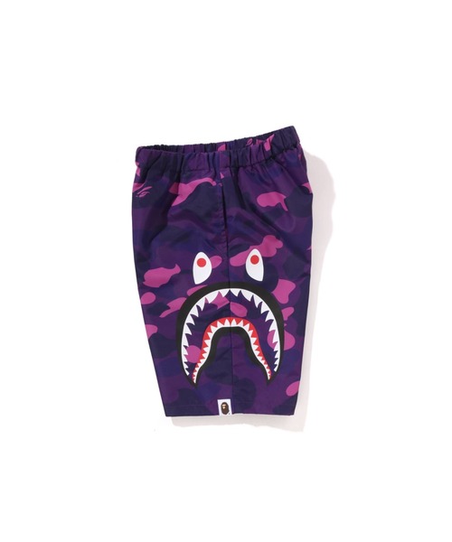 A BATHING APE（アベイシングエイプ） パンツ COLOR CAMO SIDE SHARK