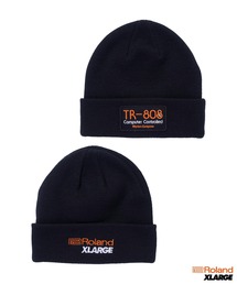 ニット帽 ニットキャップ XLARGE×ROLAND BEANIE メンズ レディース｜ZOZOTOWN Yahoo!店