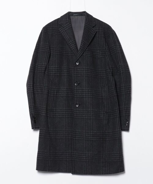 EDIFICE（エディフィス） チェスターコート 46 グレー メンズ