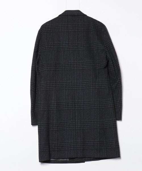 【新品未使用 定価5万円】EDIFICEエディフィス チェスターコート Sサイズ EDIFICE（エディフィス） チェスターコート コート SUPER 140's ウール