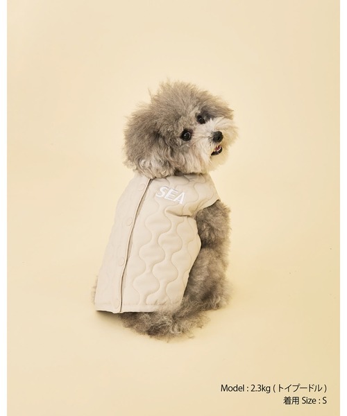 WIND AND SEA（ウィンダンシー） 犬 服 DOG QULITING OUTER : ZOZOTOWN