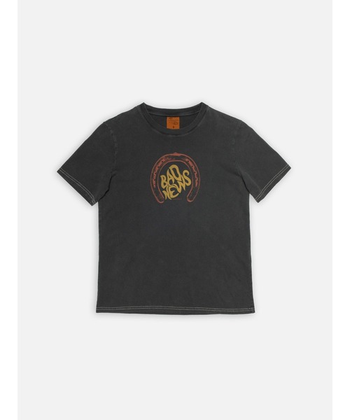 tシャツ Nudie Jeans/ヌーディージーンズ Joni Bad News T-Shirt /  Antracite レディース