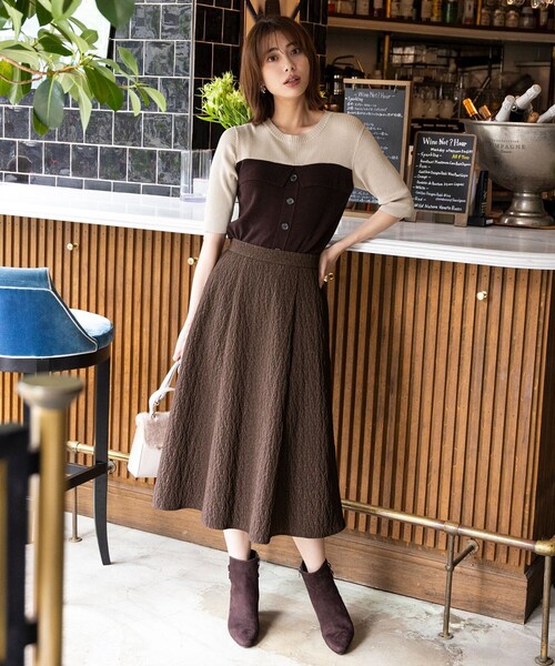 ANY SIS（エニィスィス） ニット セーター ビスチェ風 ニット